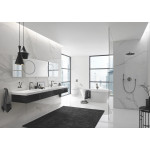 Внешняя часть смесителя для ванны GROHE Essence напольного монтажа, темный графит матовый 