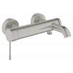 Смеситель для ванны GROHE Essence внешнего монтажа, суперсталь 