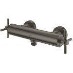 Смеситель для душа GROHE Atrio двухвентильный, внешнего монтажа, темный графит матовый 