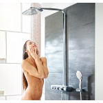 Душевая система с термостатом для настенного монтажа, GROHE Rainshower System SmartControl Duo 360, хром