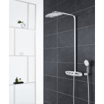 Душевая система с термостатом для настенного монтажа, GROHE Rainshower System SmartControl Duo 360, хром