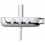 Душевая система с термостатом для настенного монтажа, GROHE Rainshower System SmartControl Duo 360, хром