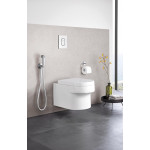 Гигиенический душ с угловым вентилем, 1 вид струи, GROHE Sena, хром