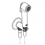 Набор для гигиенического душа с угловым вентилем, GROHE Tempesta-F Trigger Spray 30, хром
