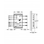 Базовый блок 4.0 Bluetooth GROHE F-Series 40 дюймов