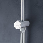 Душевая система Flex наружного монтажа с переключателем, GROHE Tempesta System 210, хром