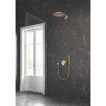Верхний душ и душевой кронштейн GROHE Rainshower 310 SmartActive, холодный рассвет глянец 