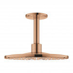 Верхний душ GROHE Rainshower 310 SmartActive с потолочным душевым кронштейном 142 мм, 2 режима струи, теплый закат глянец (26477DA0)