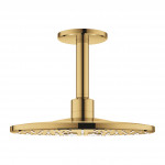 Верхний душ GROHE Rainshower SmartActive 310 с потолочным душевым кронштейном 142 мм. 2 режима струи. холодный рассвет глянец (26477GL0)
