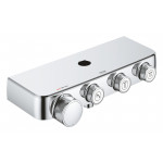 Душевая система с термостатом для настенного монтажа, GROHE Euphoria SmartControl System 310 Duo, хром