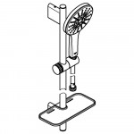 Душевой гарнитур GROHE RainShower SmartActive 130, хром (26546000)