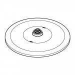 Верхний душ с одним режимом, GROHE Rainshower Mono 310, хром