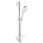 Душевой гарнитур GROHE Rainshower SmartActive 130, 3 вида струй, белая луна 