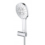 Душевой набор GROHE Rainshower SmartActive 130, 3 вида струй, хром 