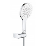Душевой набор GROHE Rainshower SmartActive 130, 3 вида струй, белая луна 