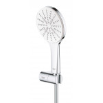 Душевой набор GROHE Rainshower SmartActive 130, 3 вида струй, белая луна 