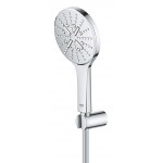 Душевой набор GROHE Rainshower SmartActive 130, 3 вида струй, хром 