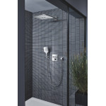 Ручной душ, 3 вида струй, GROHE Rainshower SmartActive 130 Cube, хром Ручной душ, 3 вида струй, GROHE Rainshower SmartActive 130 Cube, хром