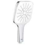 Ручной душ GROHE Rainshower SmartActive 130 Cube, 3 вида струй, белая луна 