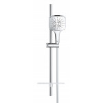 Душевой гарнитур GROHE Rainshower SmartActive 130 Cube, 3 вида струй, хром 