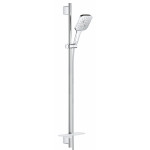 Душевой гарнитур GROHE Rainshower SmartActive 130 Cube, 3 вида струй, хром 