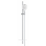 Душевой гарнитур GROHE Rainshower SmartActive 130 Cube, 3 вида струй, белая луна 