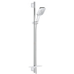 Душевой гарнитур GROHE Rainshower SmartActive 130 Cube, 3 вида струй, хром 