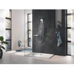 Душевой гарнитур GROHE Rainshower SmartActive 130 Cube, 3 вида струй, белая луна 