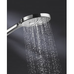 Ручной душ GROHE Rainshower SmartActive 150, 3 вида струй, 9,5 л/мин, хром 