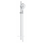 Душевой гарнитур, 3 вида струй, GROHE Rainshower SmartActive 150, хром