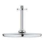 Верхний душ GROHE Tempesta 250, круглый + Душевой кронштейн потолочный 142 мм, хром 