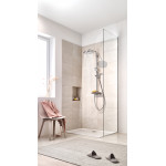 Верхний душ GROHE Tempesta 250, круглый (низ-хром, верх-белый), хром 