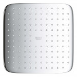 Верхний душ GROHE Tempesta 250 CUBE, квадратный (низ-хром, верх-белый), хром (26685000)