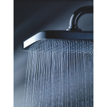 Верхний душ GROHE Tempesta 250 CUBE, квадратный (низ-хром, верх-белый), хром (26685000)