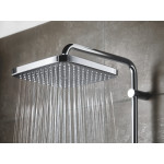 Верхний душ GROHE Tempesta 250 CUBE, квадратный (низ-хром, верх-белый), хром (26685000)