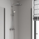 Душевая система GROHE Tempesta Cosmopolitan 250 CUBE с однорычажным смесителем, хром 