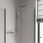 Душевая система GROHE Tempesta Cosmopolitan 250 CUBE с переключателем, хром 