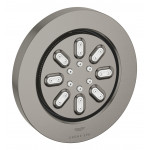 Боковой душ GROHE Rainshower Aqua, круглый, 2 режима струи, темный графит матовый  Боковой душ GROHE Rainshower Aqua, круглый, 2 режима струи, темный графит матовый
