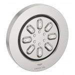 Боковой душ GROHE Rainshower Aqua, круглый, 2 режима струи, суперсталь 
