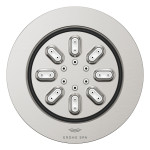 Боковой душ GROHE Rainshower Aqua, круглый, 2 режима струи, суперсталь 