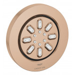 Боковой душ GROHE Rainshower Aqua, круглый, 2 режима струи, теплый закат матовый 