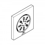 Боковой душ GROHE Rainshower SmartActive 75, квадратный, 2 режима струи, хром (26802000)