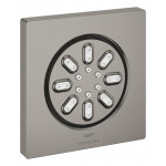 Боковой душ GROHE Rainshower Aqua, квадратный, 2 режима струи, темный графит матовый (26802AL0)