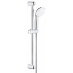 Душевой гарнитур GROHE New Tempesta 100, ручной душ, душевая штанга 600 мм и шланг, хром 