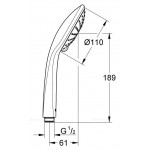 Ручной душ GROHE Euphoria