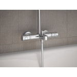 Душевая система GROHE Euphoria 260 с термостатом для ванны, высокая штанга 1574 мм, хром