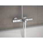 Душевая система GROHE Euphoria 260 с термостатом для ванны, высокая штанга 1574 мм, хром