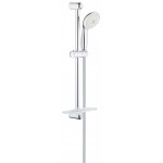 Душевой гарнитур GROHE New Tempesta с полочкой, душевая штанга 600 мм, 9,5 л/мин, хром 