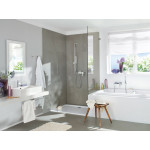 Душевой гарнитур GROHE Euphoria Cube (ручной душ, штанга 900 мм, шланг 1750 мм), хром 