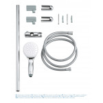 Душевой гарнитур с 1 режимом струи, GROHE Tempesta New, хром